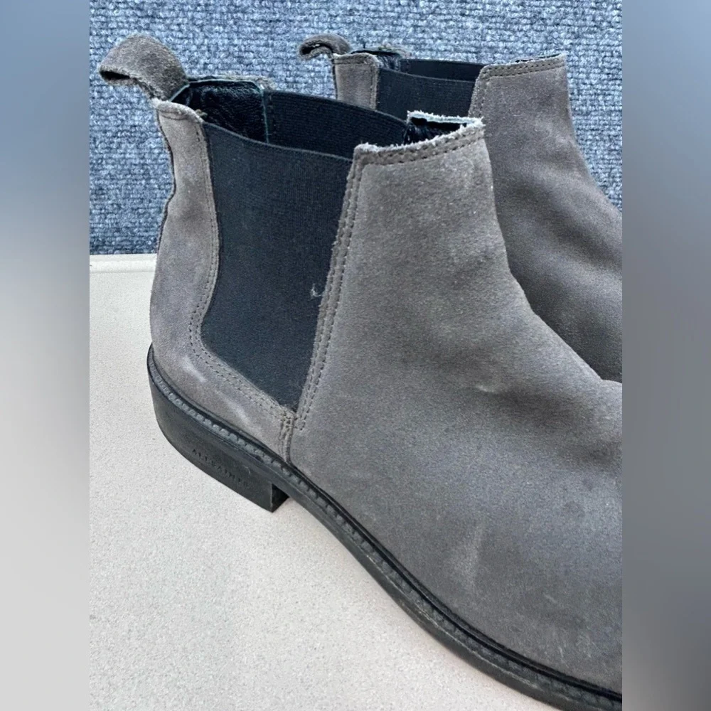 ALLSAINTS Mens Chelsea Boot Gray Men's 42 US 9